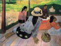 Siesta Post Impressionism Primitivism Paul Gauguin